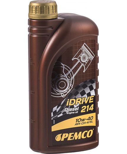 Моторное масло PEMCO iDRIVE 214 DIESEL 10W-40 CH-4/SL 1л Фото 2