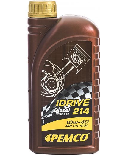 Моторное масло PEMCO iDRIVE 214 DIESEL 10W-40 CH-4/SL 1л Фото 3