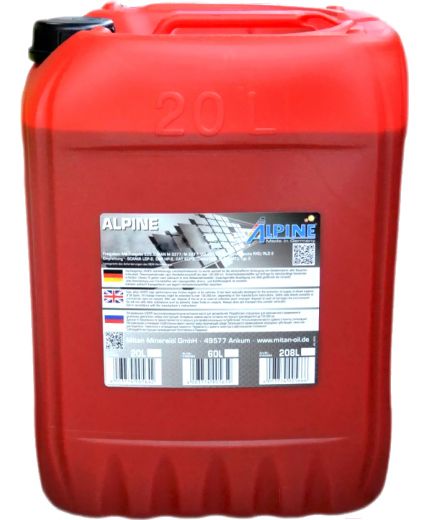Моторное масло ALPINE RSL 5W-30 GM 20л