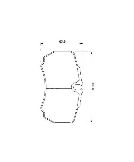 BOSCH Колодки дисковые