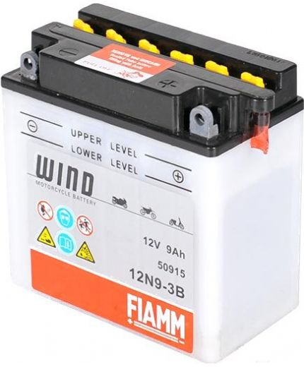 FIAMM 12N9-3B (9 А/ч) Фото 2