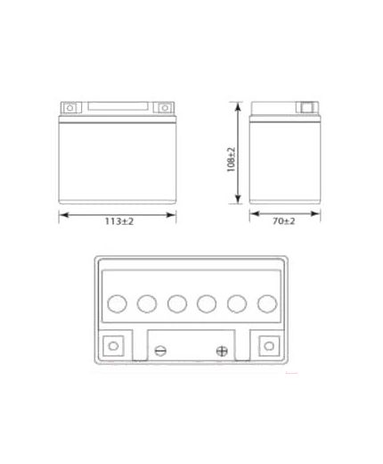 Delta CT 1207.2 (7 А/ч) Фото 3