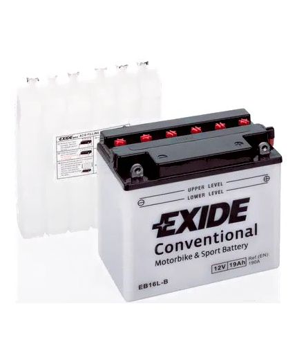 EXIDE CONVENTIONAL 12 V (19 А/ч) 240 A ETN 0 B0 Фото 2