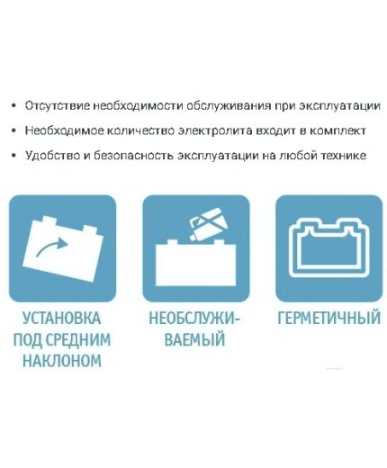 EXIDE AGM 12 V (9.5 А/ч) 120 A ETN 1 B0 Фото 3