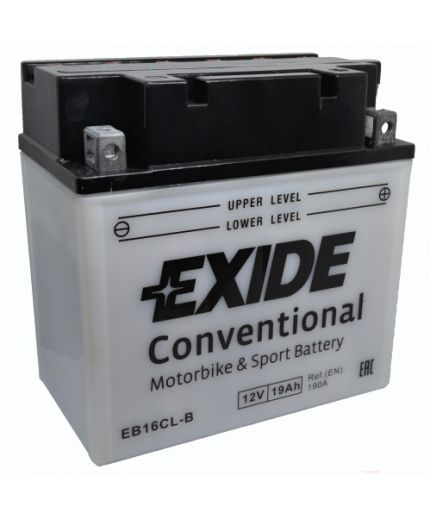 EXIDE EB16CL-B (19 А/ч) Фото 2