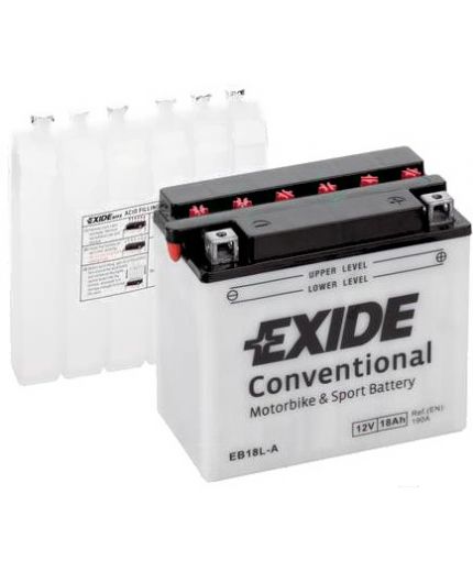 EXIDE CONVENTIONAL 12 V (18 А/ч) 240 A ETN 0 B0 Фото 2