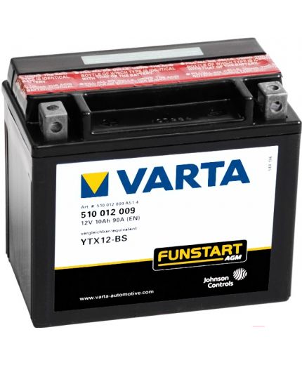 VARTA POWERSPORTS AGM 12V (10 А/ч) 150A