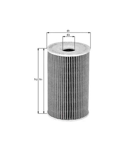 KNECHT-MAHLE Фильтр масляный Фото 2