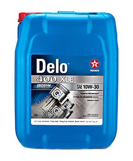 TEXACO Delo 400 XLE SAE 10W-30 20л Фото 3