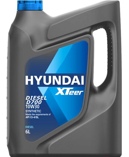 HYUNDAI XTeer Diesel D700 10W-30 6л