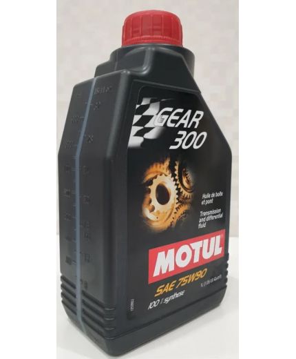 Трансмиссионное масло MOTUL GEAR 300 75W-90 GL4/GL5 1л (Замена 100118) Фото 2