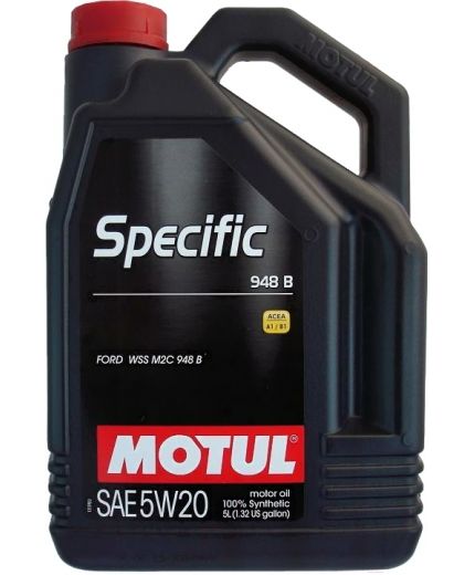 Моторное масло MOTUL SPECIFIC 948B 5W-20 5л (Замена 104423)