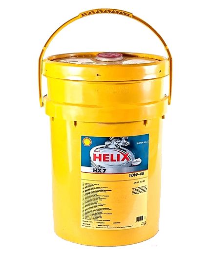 Моторное масло SHELL Helix HX7 10W-40 20л Фото 2