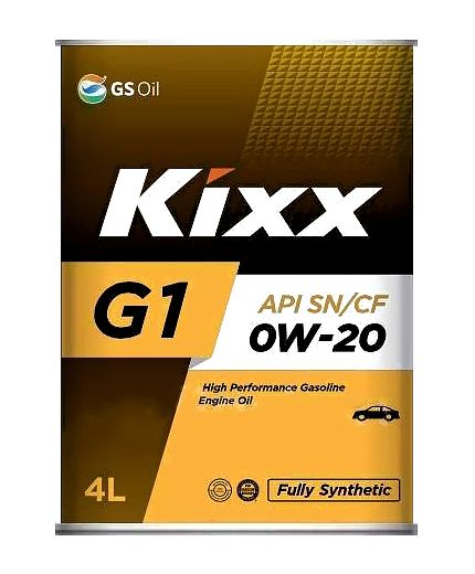 Моторное масло KIXX G1 SN PLUS 0W-20 4л