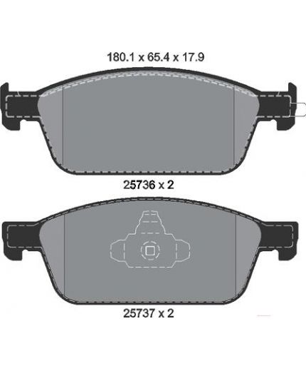 Textar Колодки дисковые