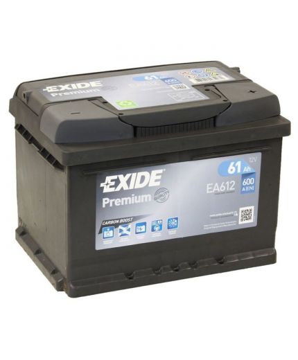 EXIDE Аккумулятор Premium EA612 600А (61 А/ч) Фото 5