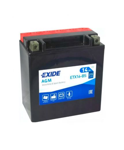 EXIDE AGM 12 V (14 А/ч) 220 A ETN 1 B0 Фото 2