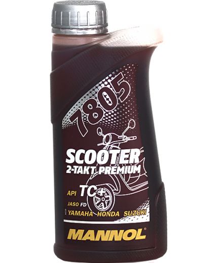MANNOL 2-Takt Premium Scooter красное 7805 0.5л