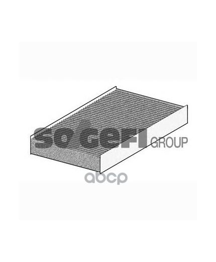 Purflux Фильтр воздушный салона угольный Фото 2