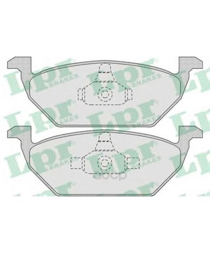 LPR Колодки дисковые