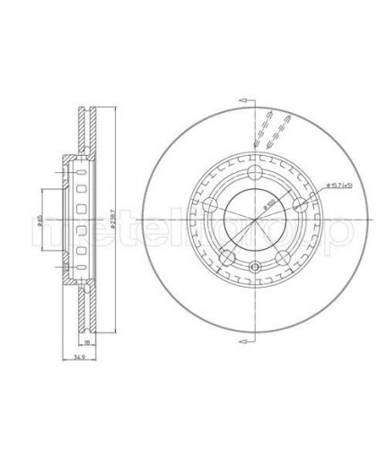 Trusting Тормозной диск