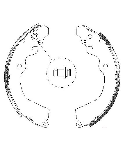 REMSA Колодки дисковые
