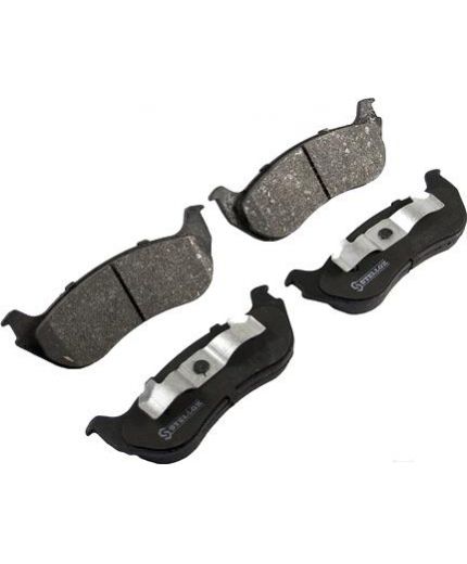Stellox Колодки дисковые задние, с антискрипными пластинами