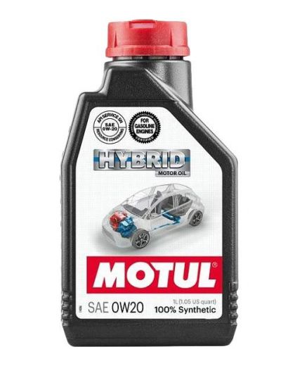 Моторное масло MOTUL HYBRID 0W-20 1л Фото 2