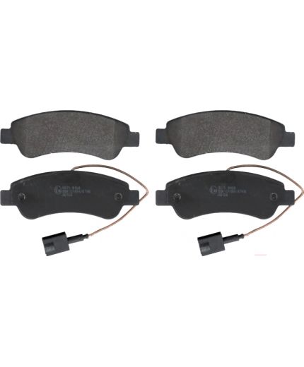 Stellox Колодки дисковые задние, с антискрипными пластинами