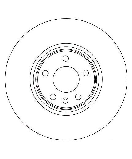 TRW Тормозной диск