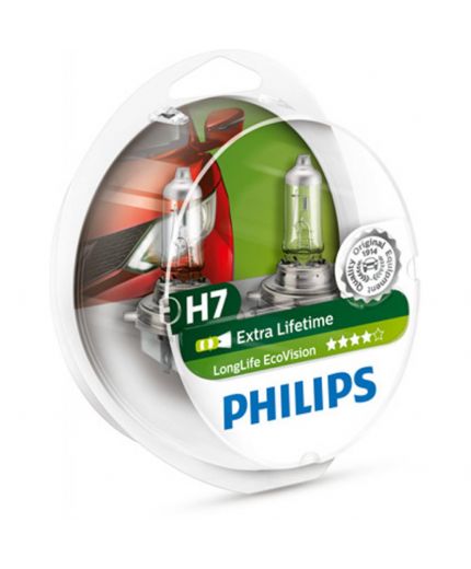 PHILIPS Лампочка PR H7 12V 2хH7 55W (PX26d) Фото 17