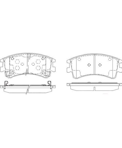 Patron Колодки дисковые передние