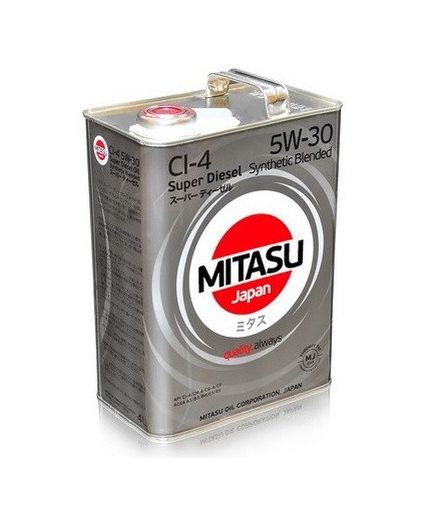Моторное масло MITASU SUPER DIESEL 10W-40 4л Фото 2