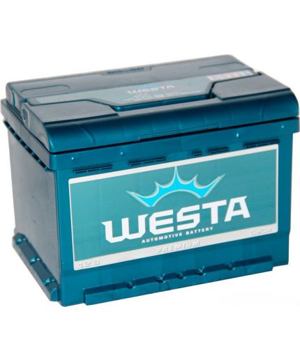 WESTA Аккумулятор Premium 6CT-55 VLR 510А (55 А/ч) Фото 2