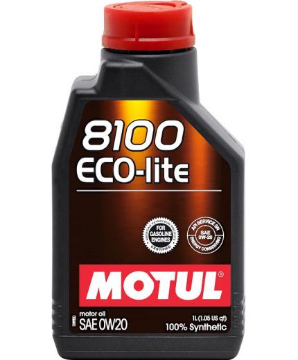 Моторное масло MOTUL 8100 ECO-LITE 0W-20 1л (замена 104981) Фото 2
