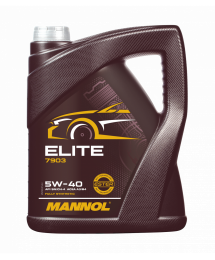 Моторное масло MANNOL Elite 5W-40 SN/CH-4 5л Фото 2