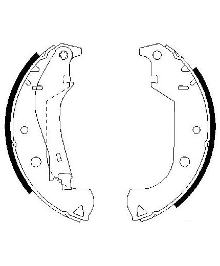 BOSCH Колодки дисковые