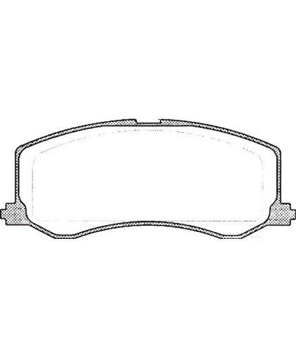 AP Колодки дисковые передние