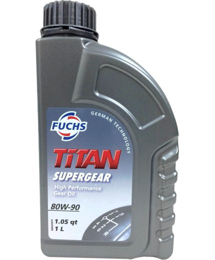 Трансмиссионное масло FUCHS TITAN SUPERGEAR MC 80W-90 1л Фото 2