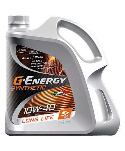 Моторное масло G-ENERGY Synthetic Long Life 10W-40 5л