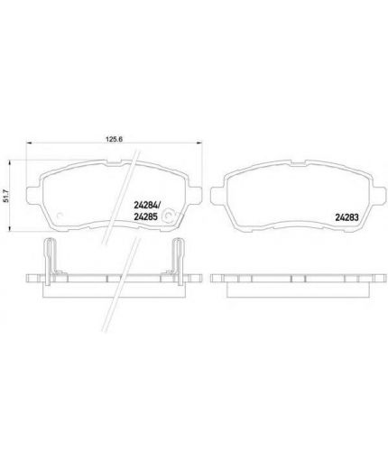 Textar Колодки дисковые передние Фото 2