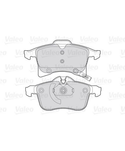 Valeo Колодки дисковые передние Фото 2