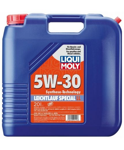 Моторное масло LIQUI MOLY Special Tec LL 5W-30 20л Фото 2