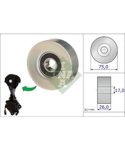 INA Ролик приводного