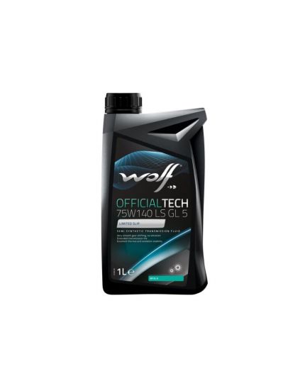 Трансмиссионное масло WOLF OfficialTech 75W-140 LS GL 5 1 л