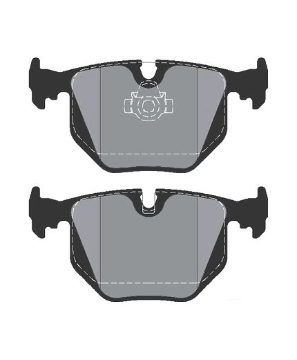 Textar Колодки дисковые задние