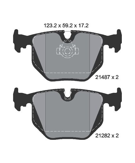 Textar Колодки дисковые задние Фото 2