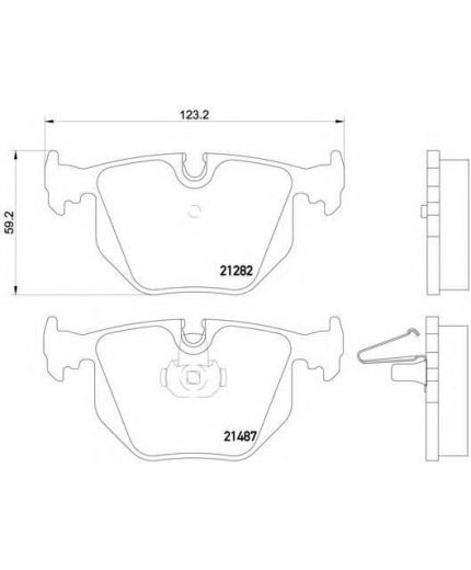 Textar Колодки дисковые задние Фото 3