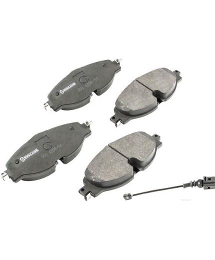 Stellox Колодки дисковые передние, с антискрипящими пластинами