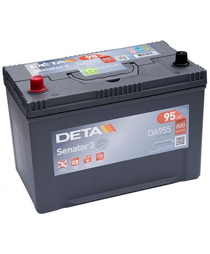 DETA Аккумулятор Senator3 DA955 800А (95 А/ч) Фото 2